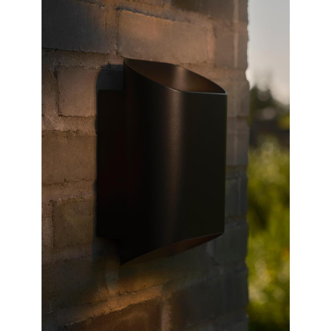 Nordlux Nico 22 Round Maxi Wall Light Black