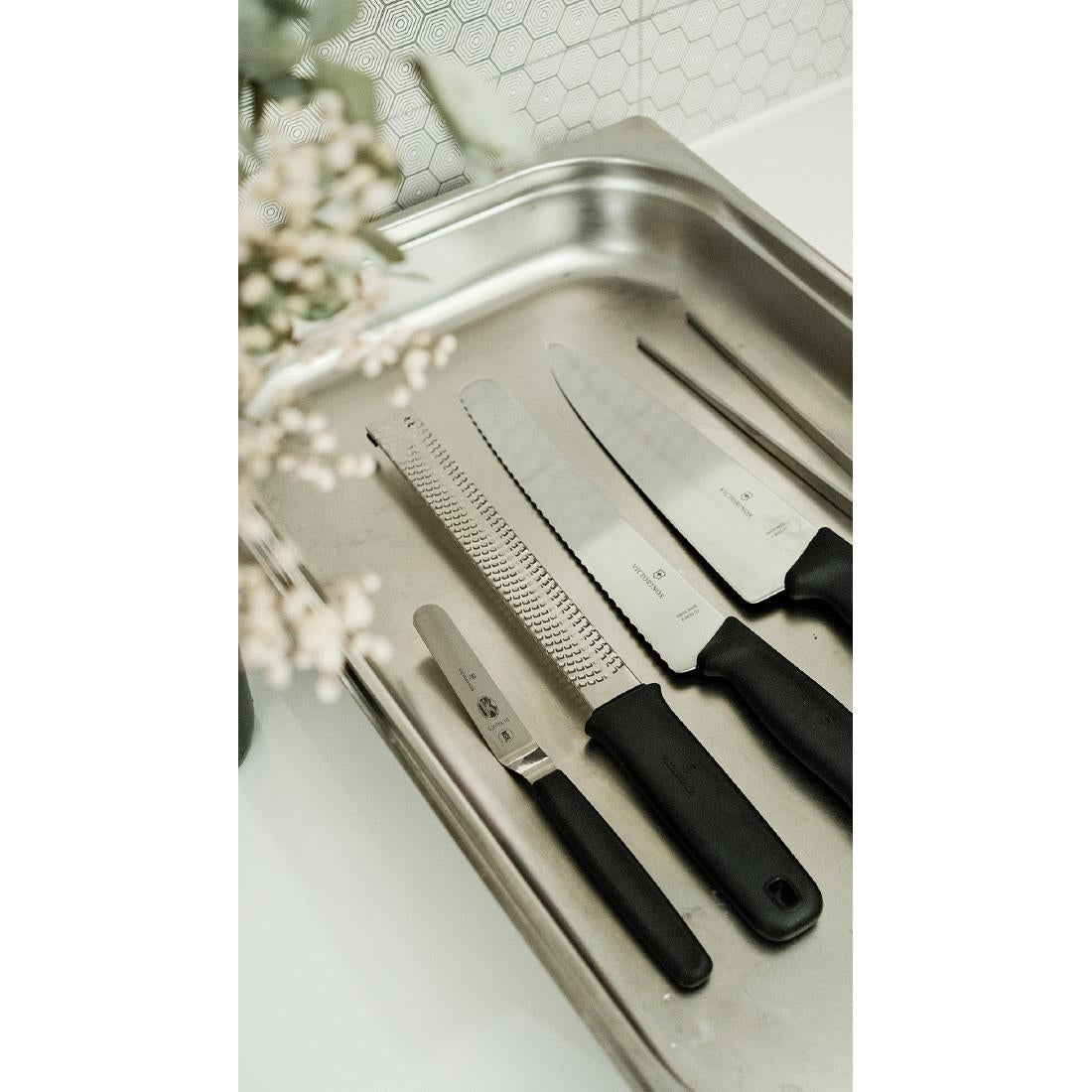 Victorinox Spatula with Offset Blade Black 8cm