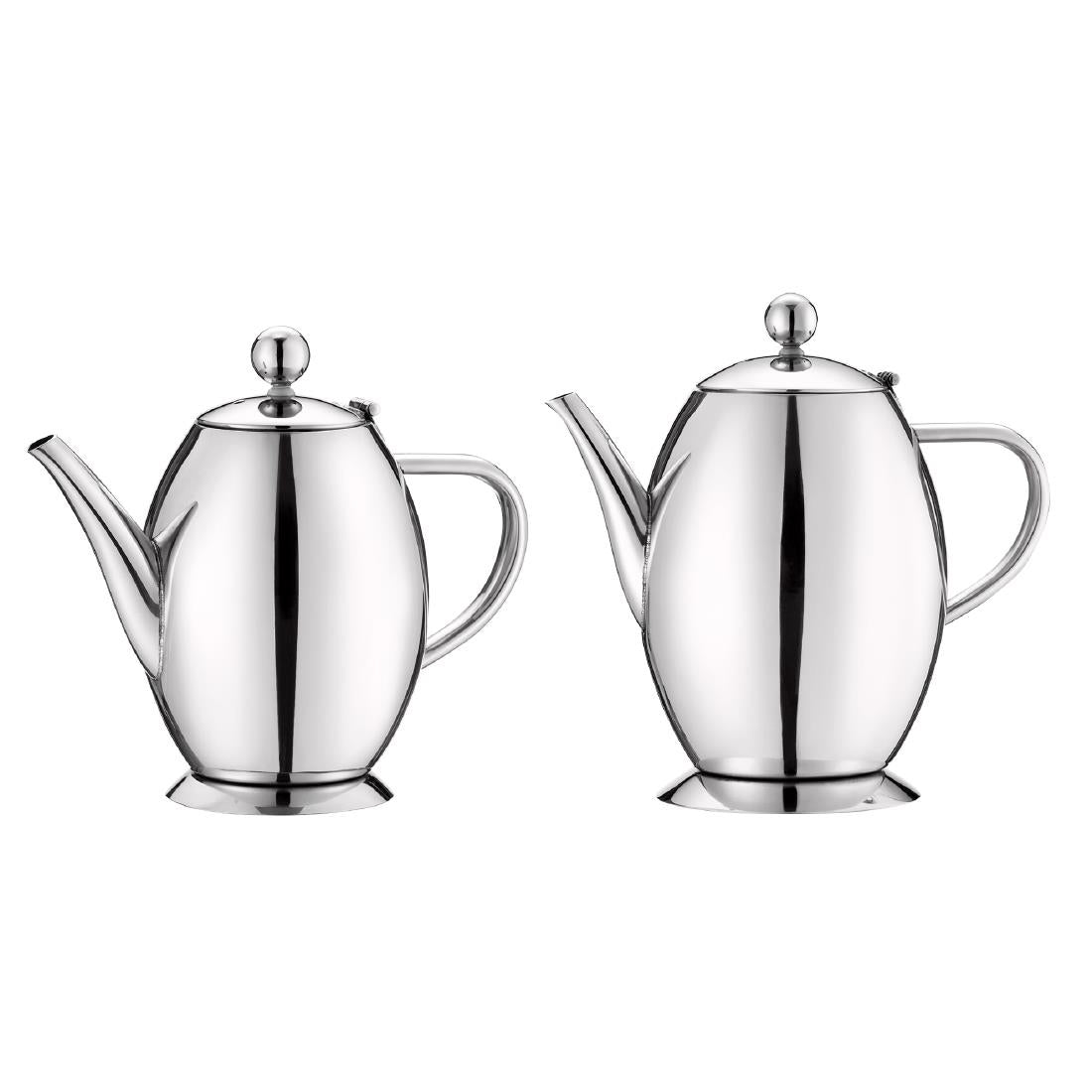Elia Classic Stainless Steel Coffee Pot with Hinged Lid 450ml