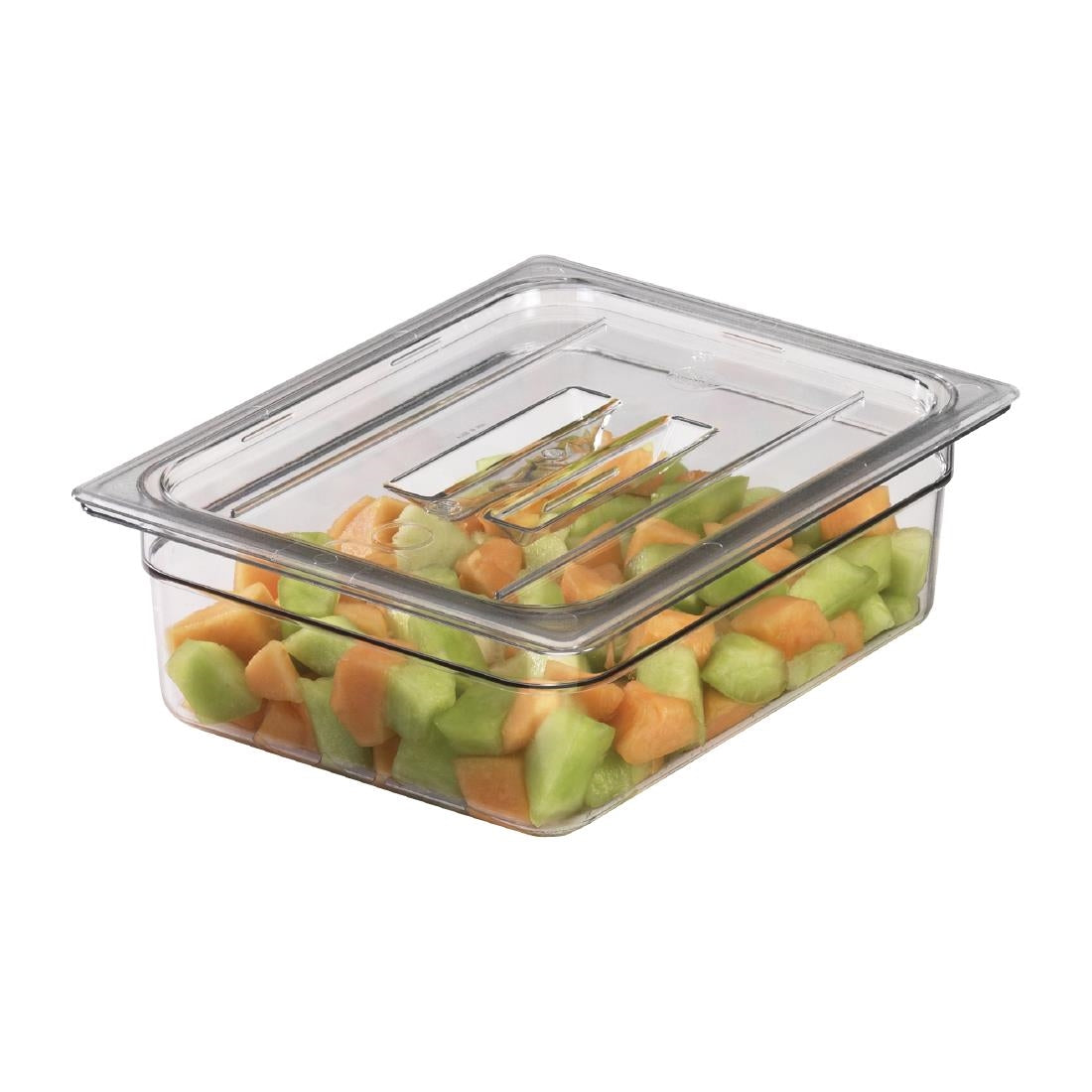 Cambro Camview BPA Free Gastronorm Food Tray Lid with Handle GN 1/2