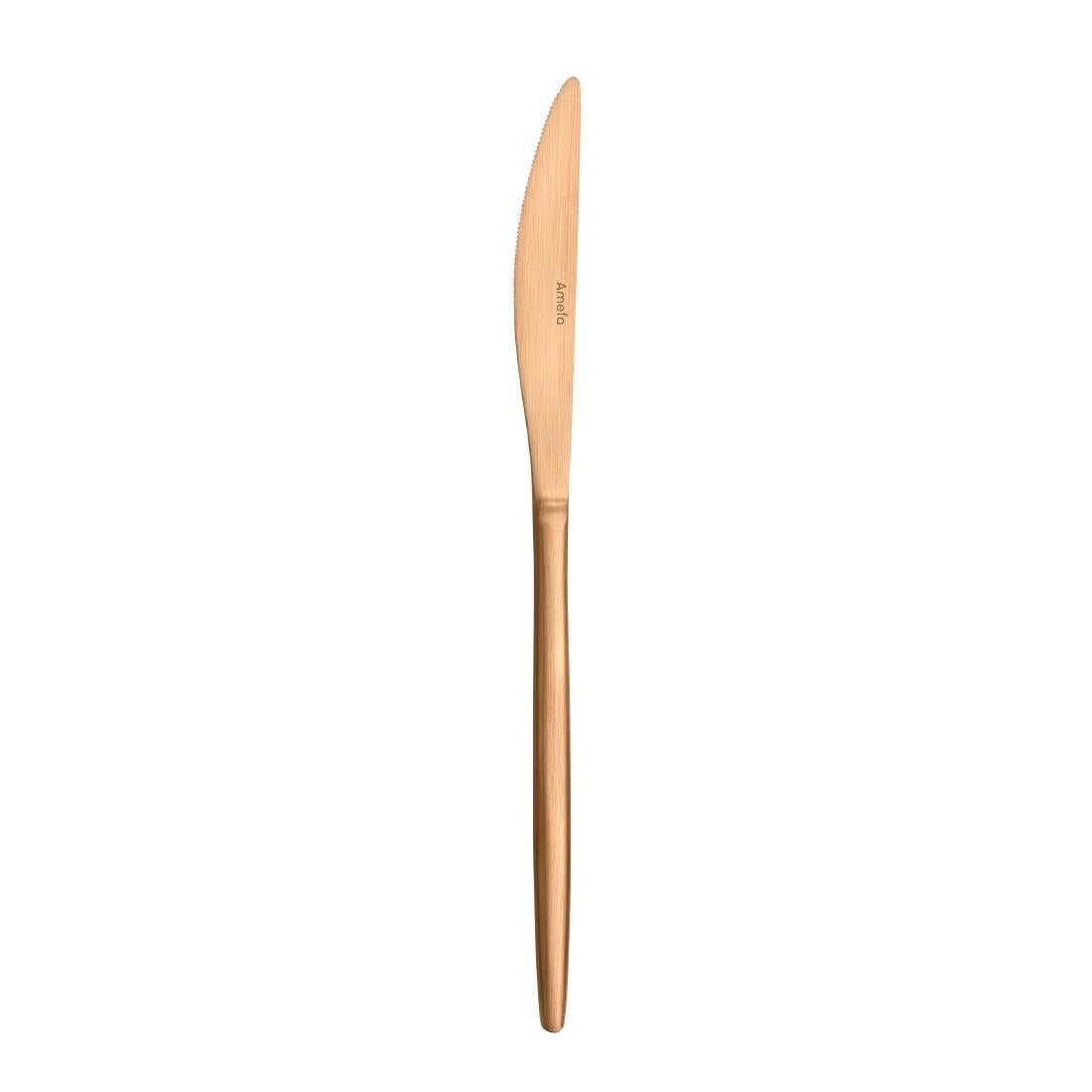 Amefa Soprano Copper Table Knives (12 Pack)