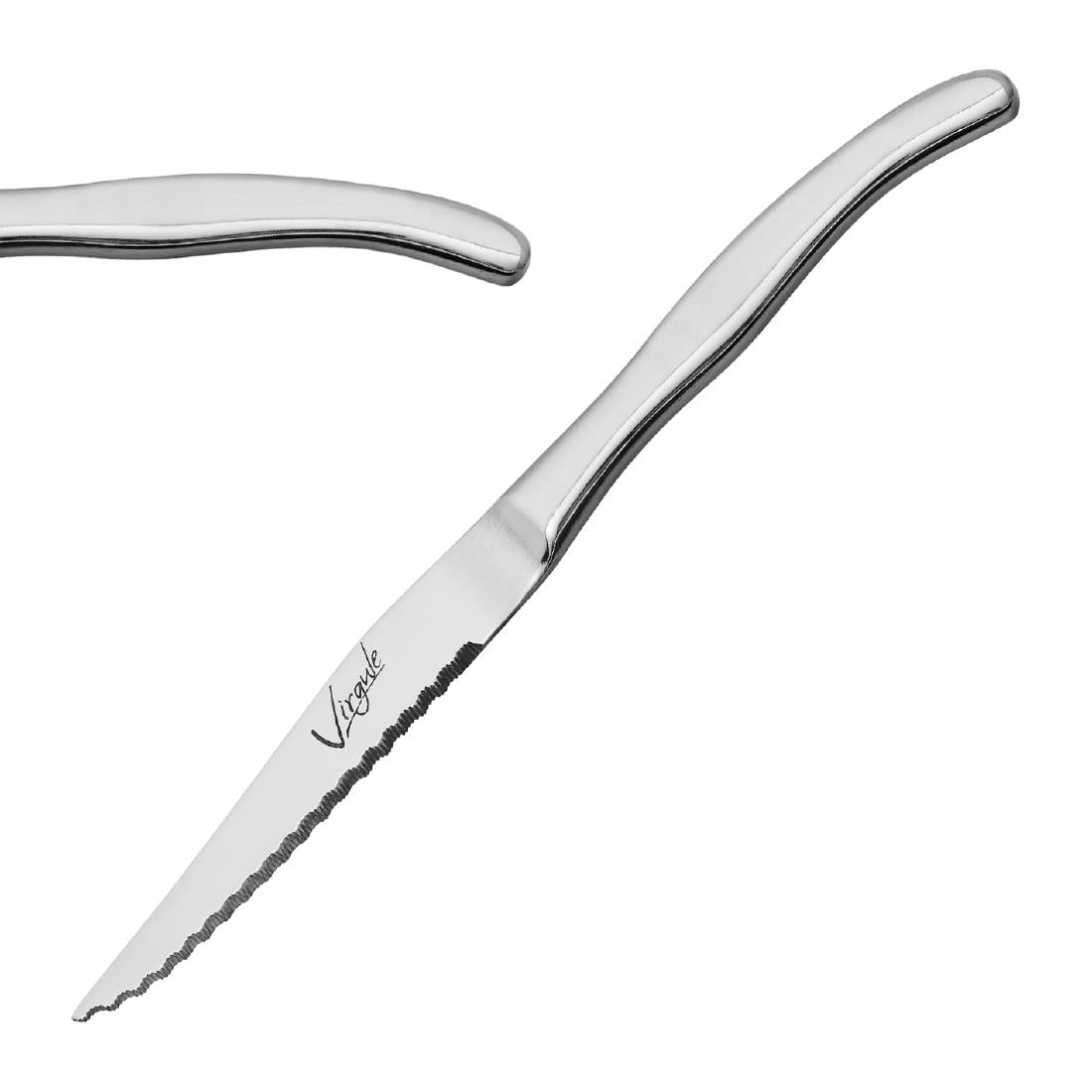 Amefa Virgule Steak Knives Mirror (12 Pack)