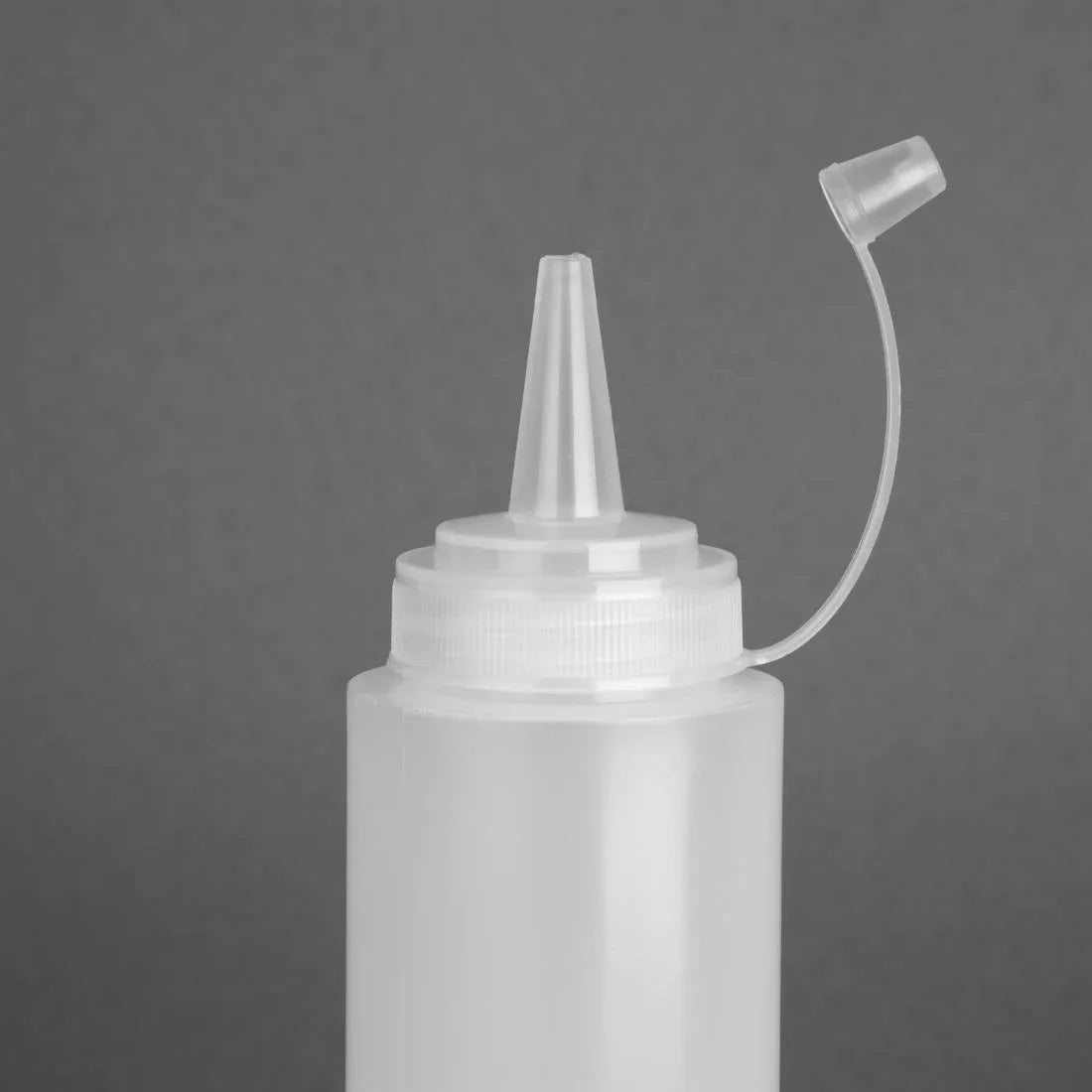 K062 Vogue Clear Squeeze Sauce Bottle 8oz - JD Catering Equipment Solutions Ltd