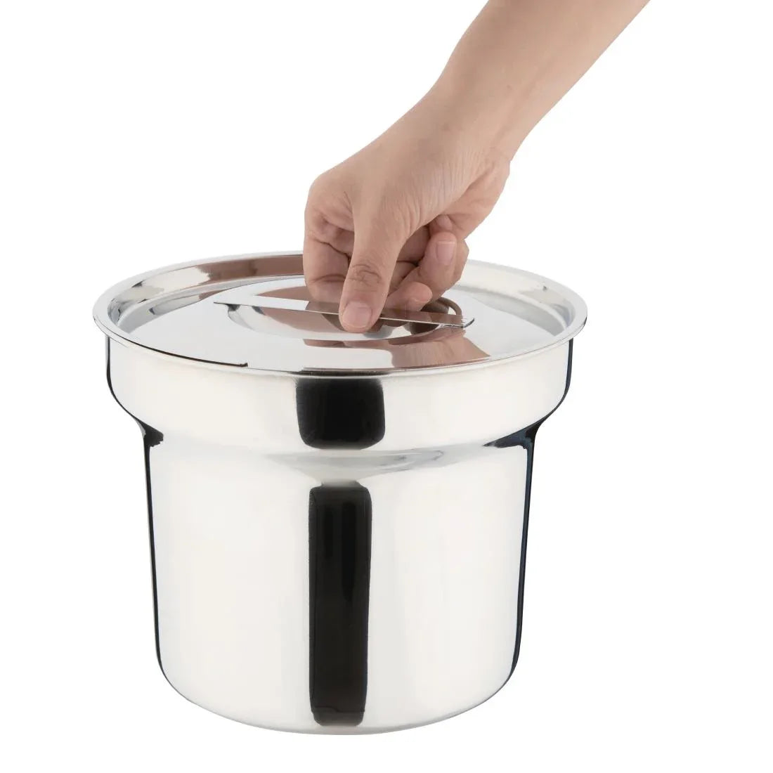 K081 Vogue Bain Marie Pot and Lid - JD Catering Equipment Solutions Ltd