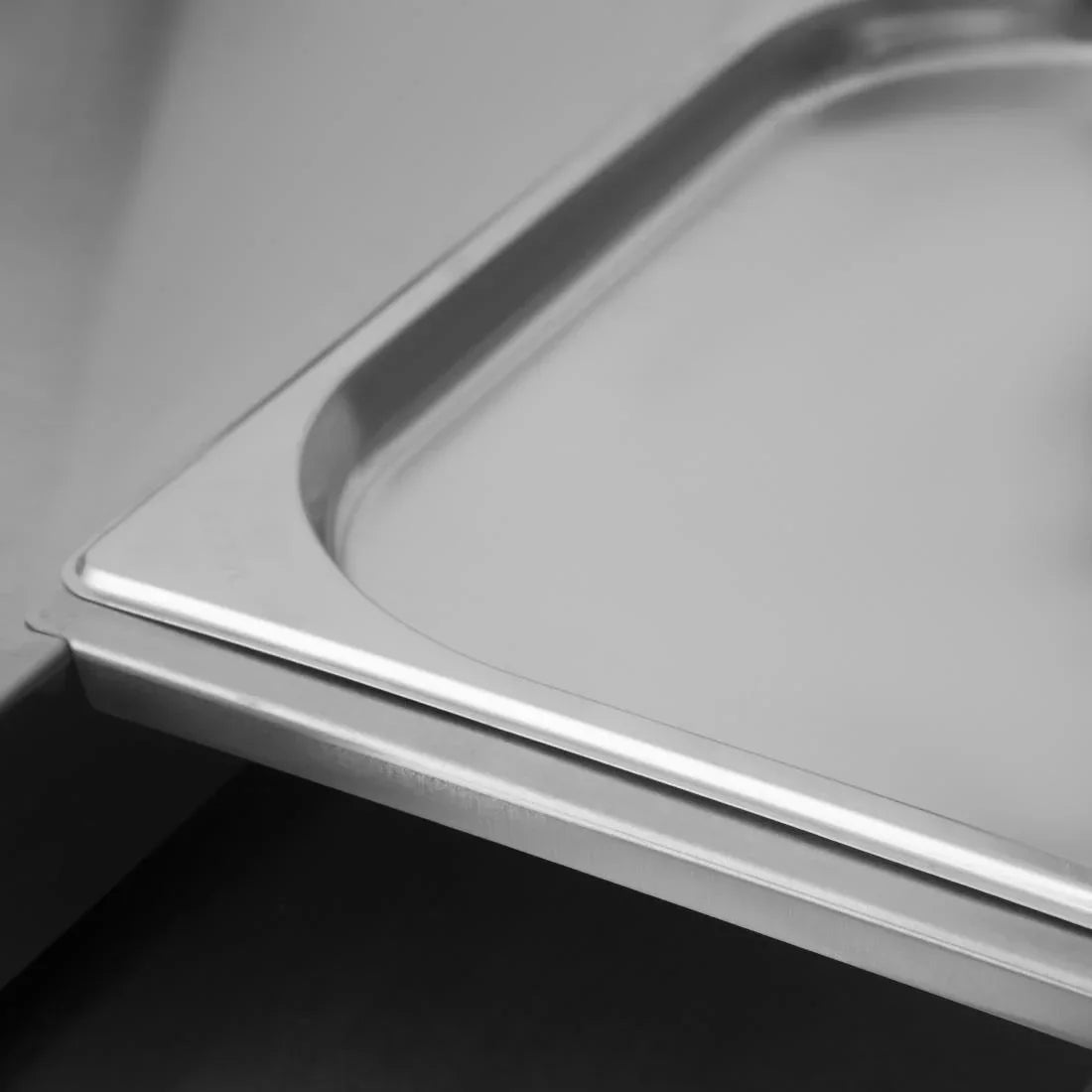 K092 Vogue Stainless Steel Gastronorm Adaptor Bar 530mm - JD Catering Equipment Solutions Ltd