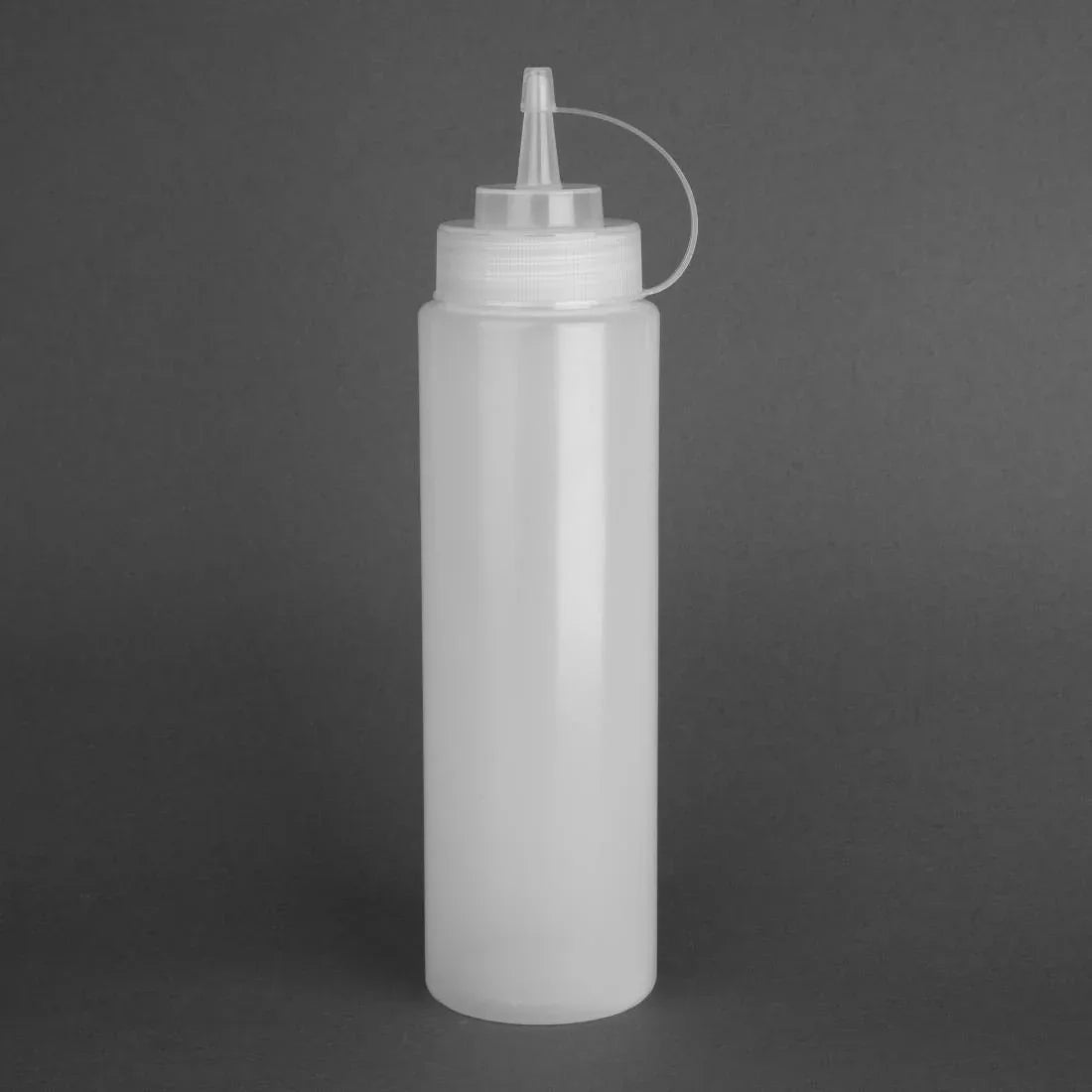 K163 Vogue Clear Squeeze Sauce Bottle 24oz - JD Catering Equipment Solutions Ltd