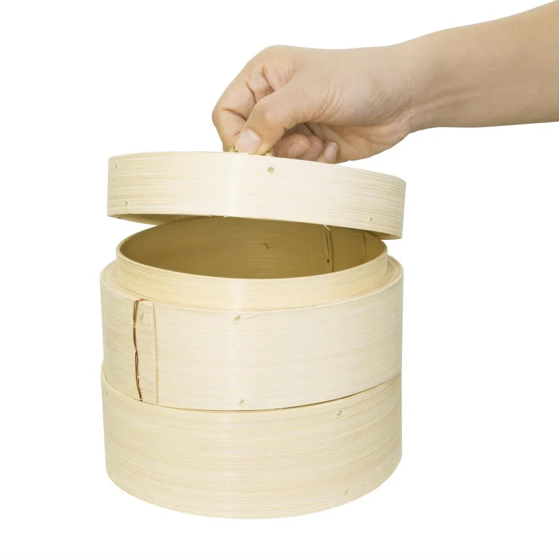 K302 Vogue Bamboo Food Steamer 152mm - JD Catering Equipment Solutions Ltd
