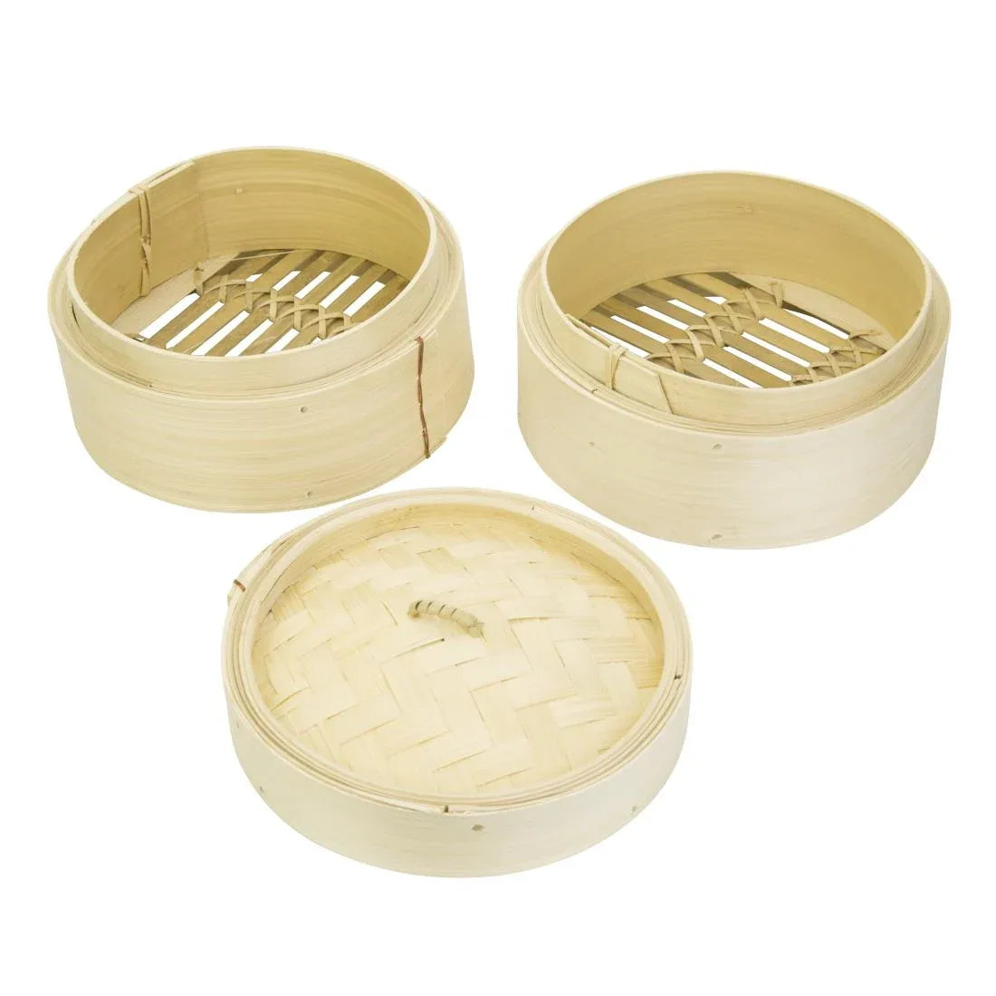 K302 Vogue Bamboo Food Steamer 152mm - JD Catering Equipment Solutions Ltd