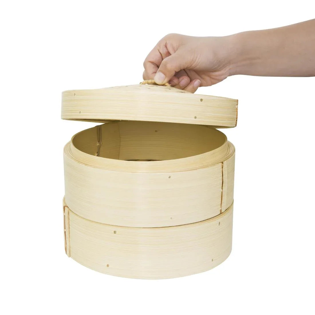 K303 Vogue Bamboo Food Steamer 203mm - JD Catering Equipment Solutions Ltd