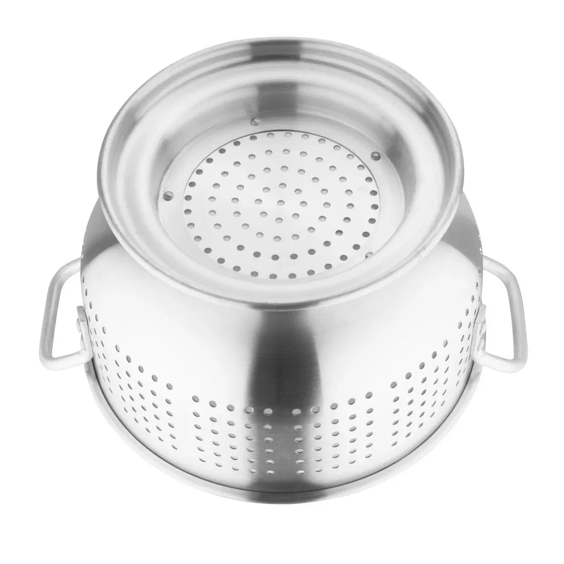 K338 Vogue Aluminium Colander 16" - JD Catering Equipment Solutions Ltd