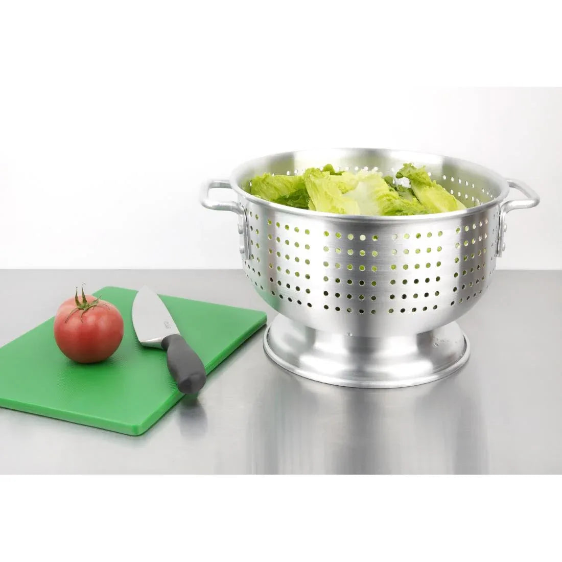 K338 Vogue Aluminium Colander 16" - JD Catering Equipment Solutions Ltd