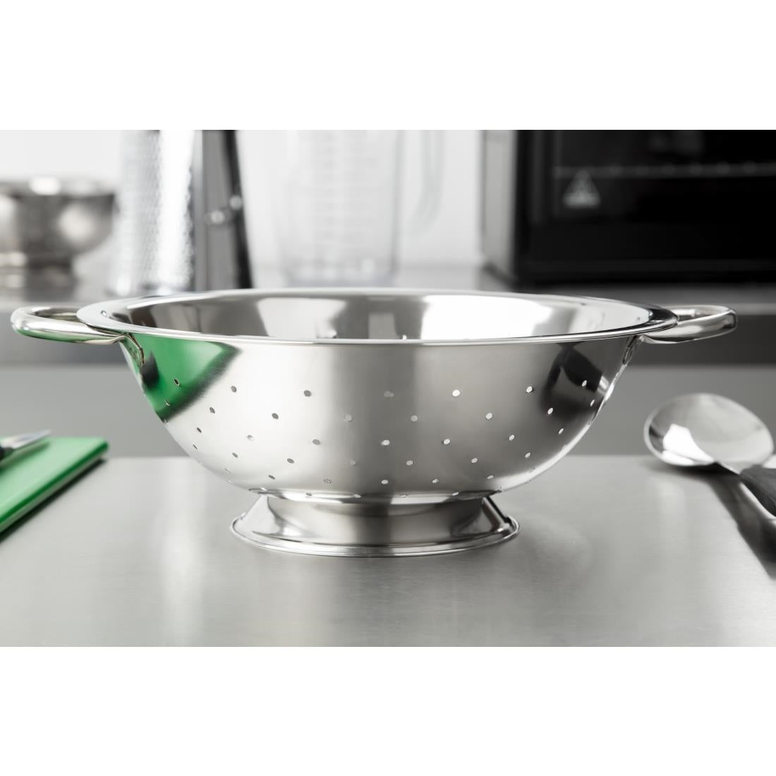 K347 Vogue Stainless Steel Colander 10"