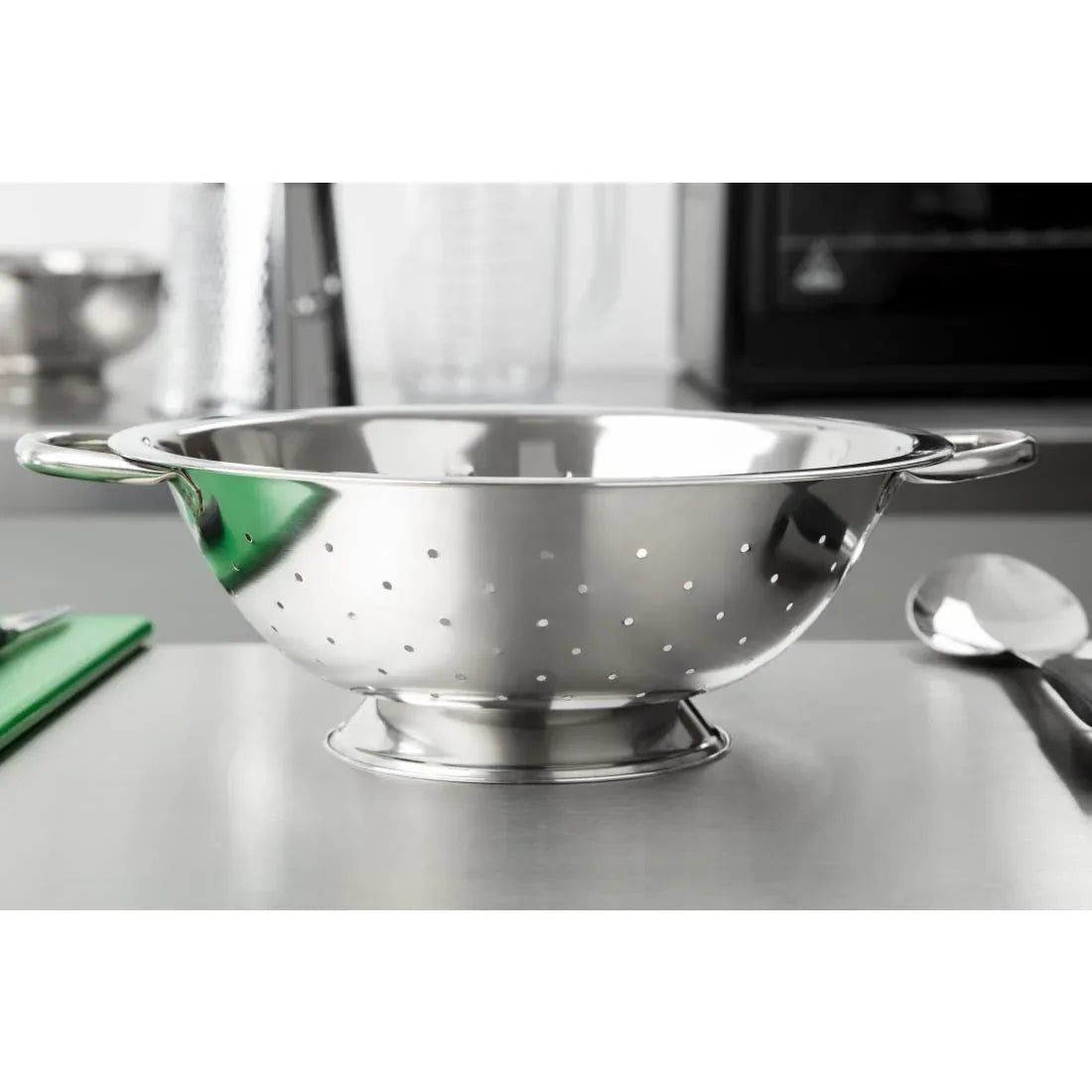 K347 Vogue Stainless Steel Colander 10" - JD Catering Equipment Solutions Ltd