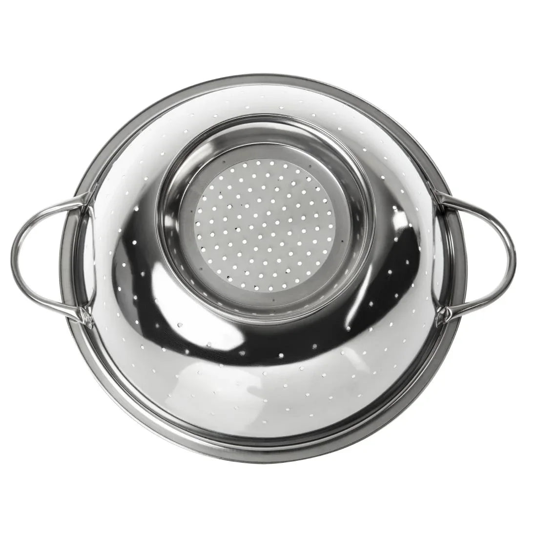 K348 Vogue Stainless Steel Colander 12" - JD Catering Equipment Solutions Ltd