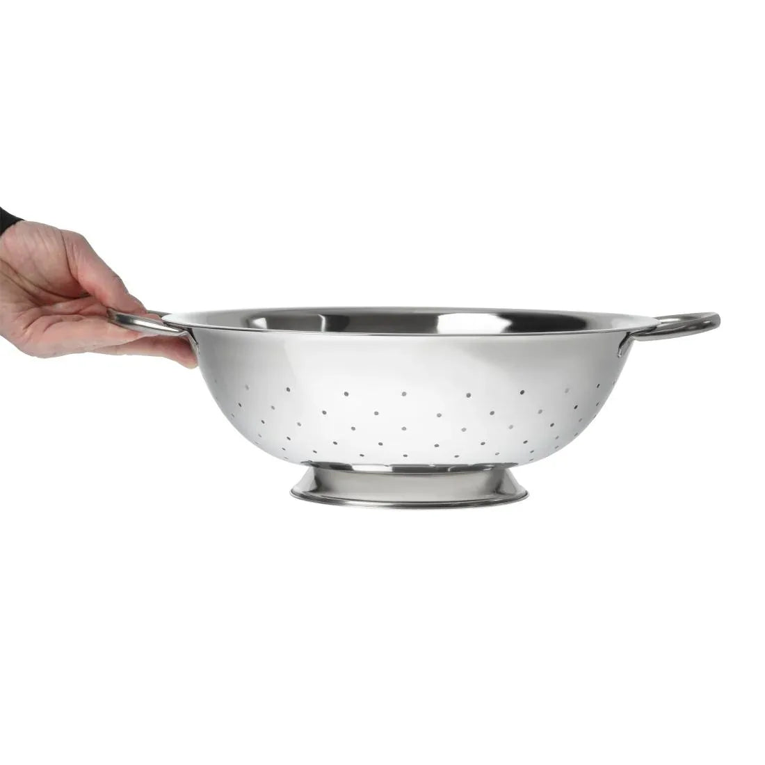 K348 Vogue Stainless Steel Colander 12" - JD Catering Equipment Solutions Ltd