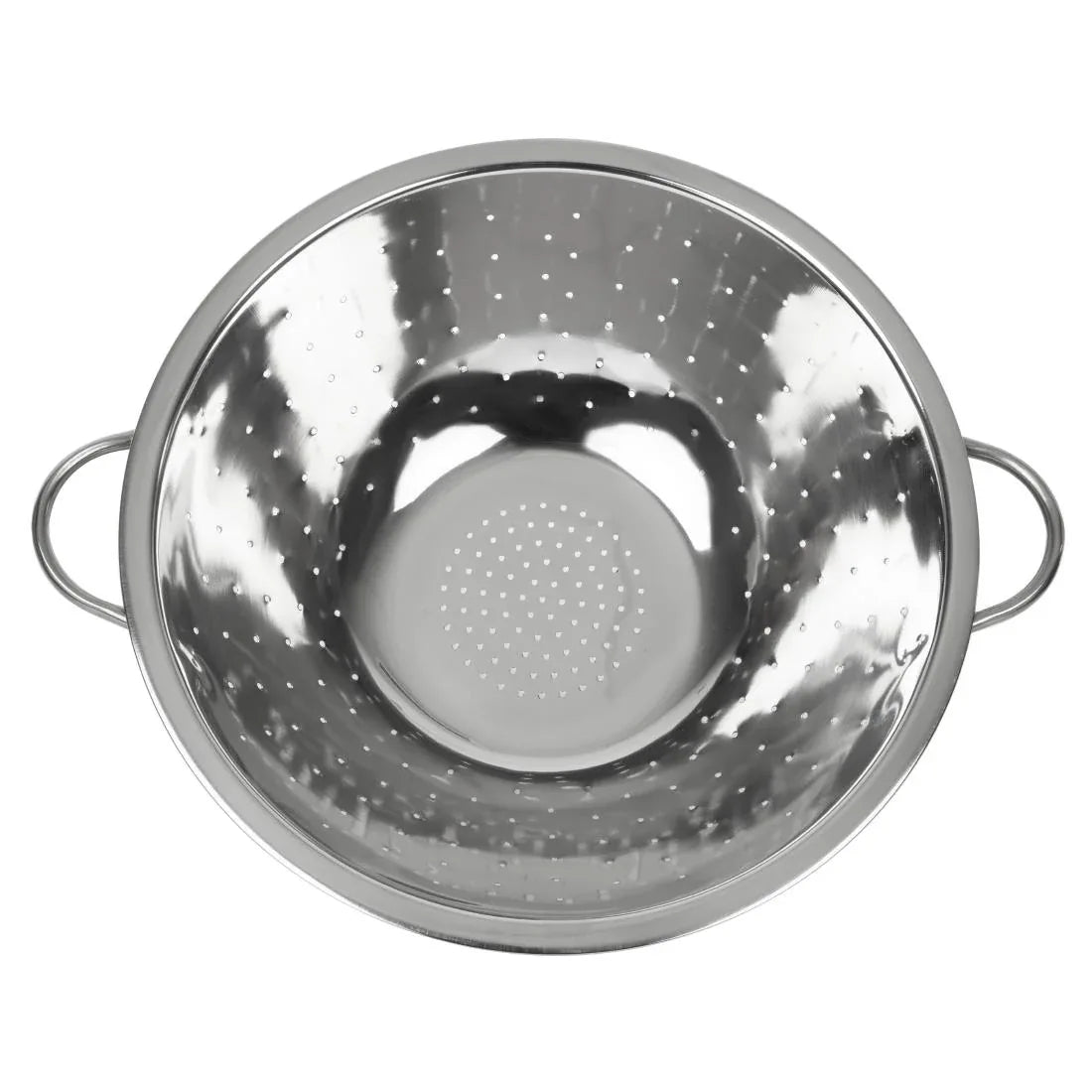 K349 Vogue Stainless Steel Colander 14" - JD Catering Equipment Solutions Ltd