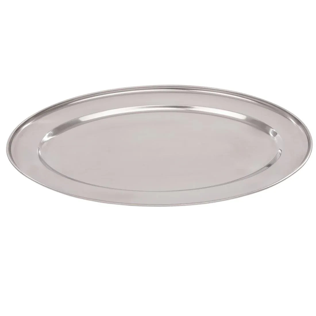 K365 Olympia Stainless Steel Oval Serving Tray 400mm K365