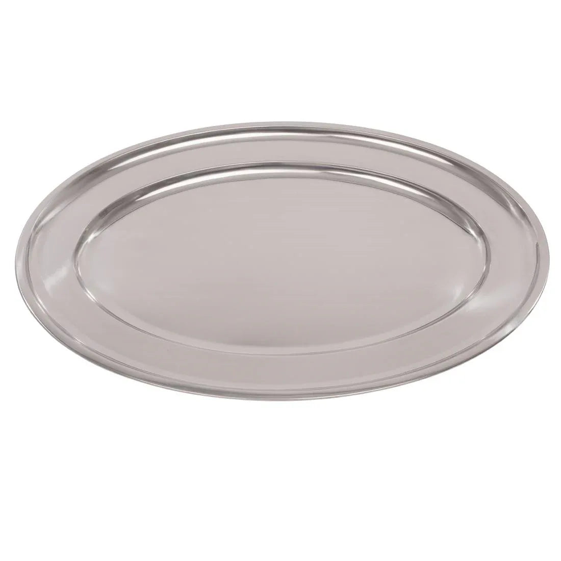 K369 Olympia Stainless Steel Oval Serving Tray 605mm K369 - JD Catering Equipment Solutions Ltd