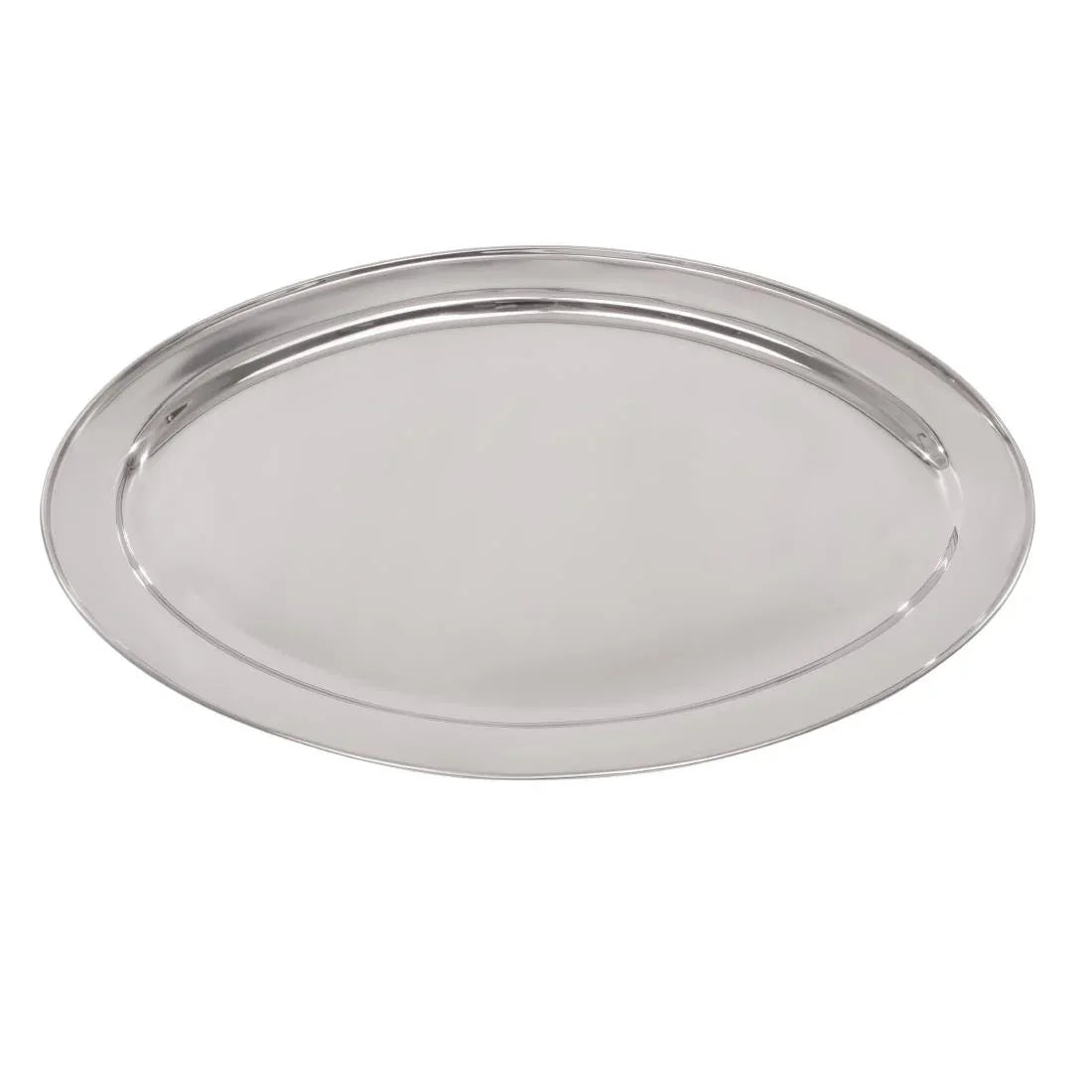 K370 Olympia Stainless Steel Oval Serving Tray 660mm K370 - JD Catering Equipment Solutions Ltd