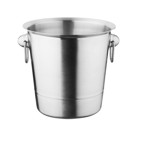 K406 Olympia Brushed Stainless Steel Wine And Champagne Bucket
