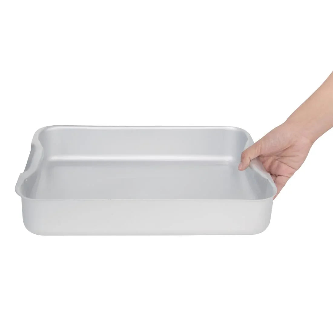 K423 Vogue Aluminium Roasting Dish 370mm - JD Catering Equipment Solutions Ltd
