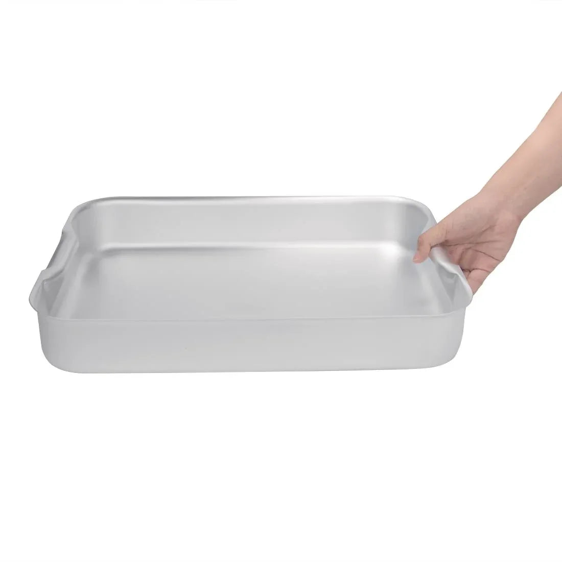 K424 Vogue Aluminium Roasting Dish 420mm - JD Catering Equipment Solutions Ltd
