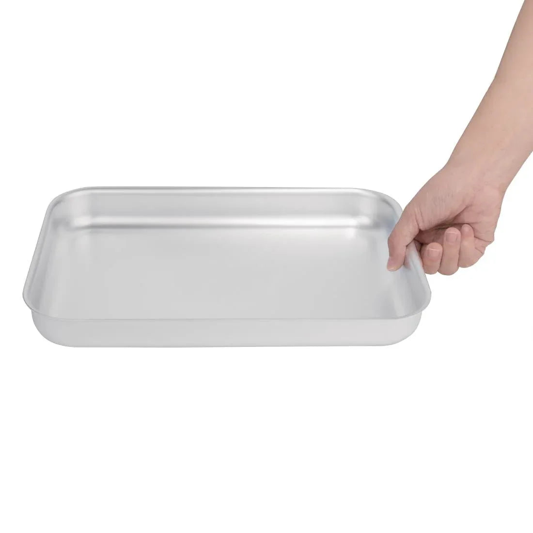 K432 Vogue Aluminium Bakewell Pan 320mm - JD Catering Equipment Solutions Ltd
