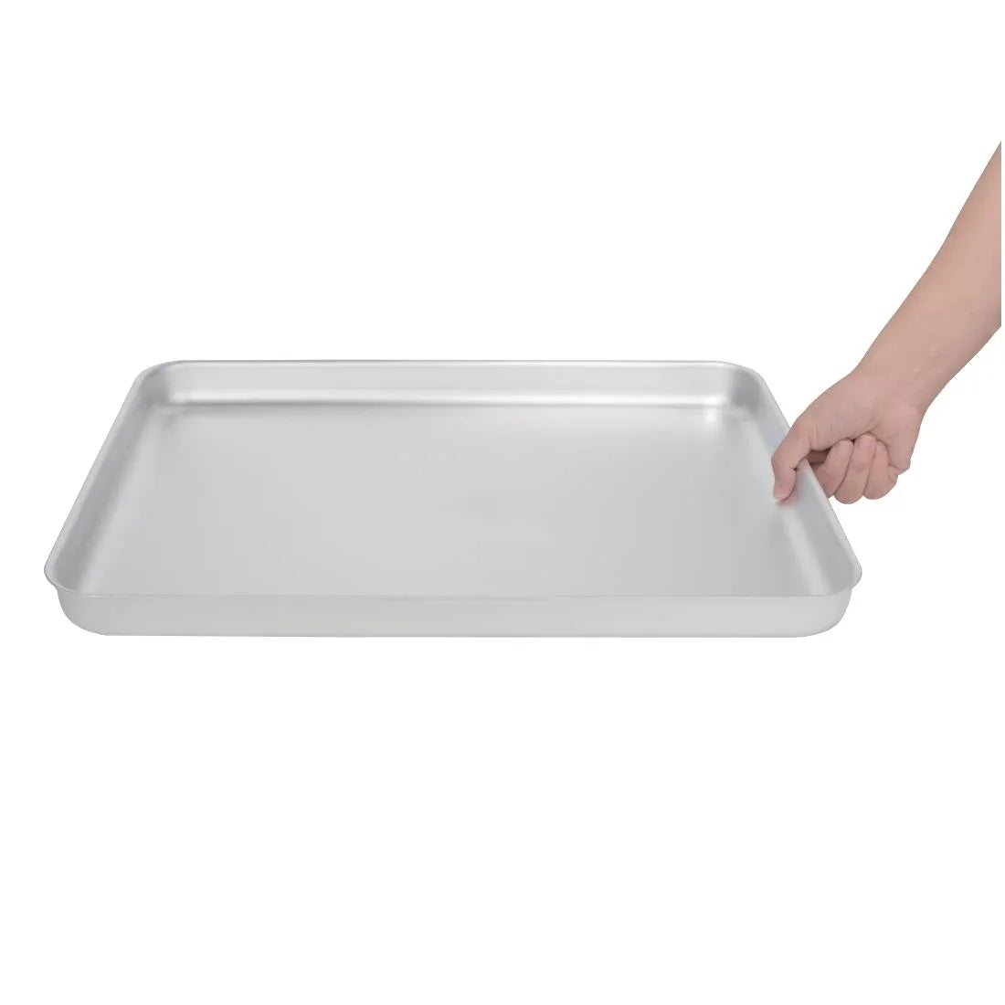 K435 Vogue Aluminium Bakewell Pan 470mm - JD Catering Equipment Solutions Ltd