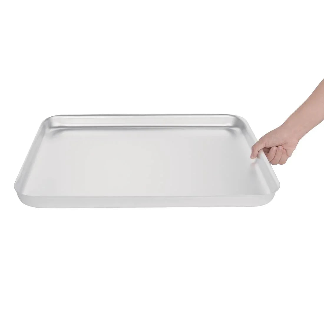 K436 Vogue Aluminium Bakewell Pan 520mm - JD Catering Equipment Solutions Ltd
