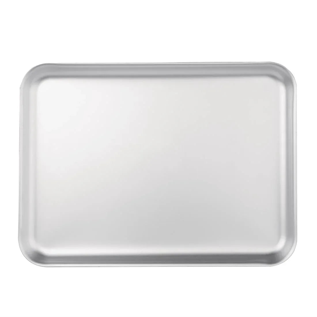 K443 Vogue Aluminium Baking Tray 370 x 265mm - JD Catering Equipment Solutions Ltd