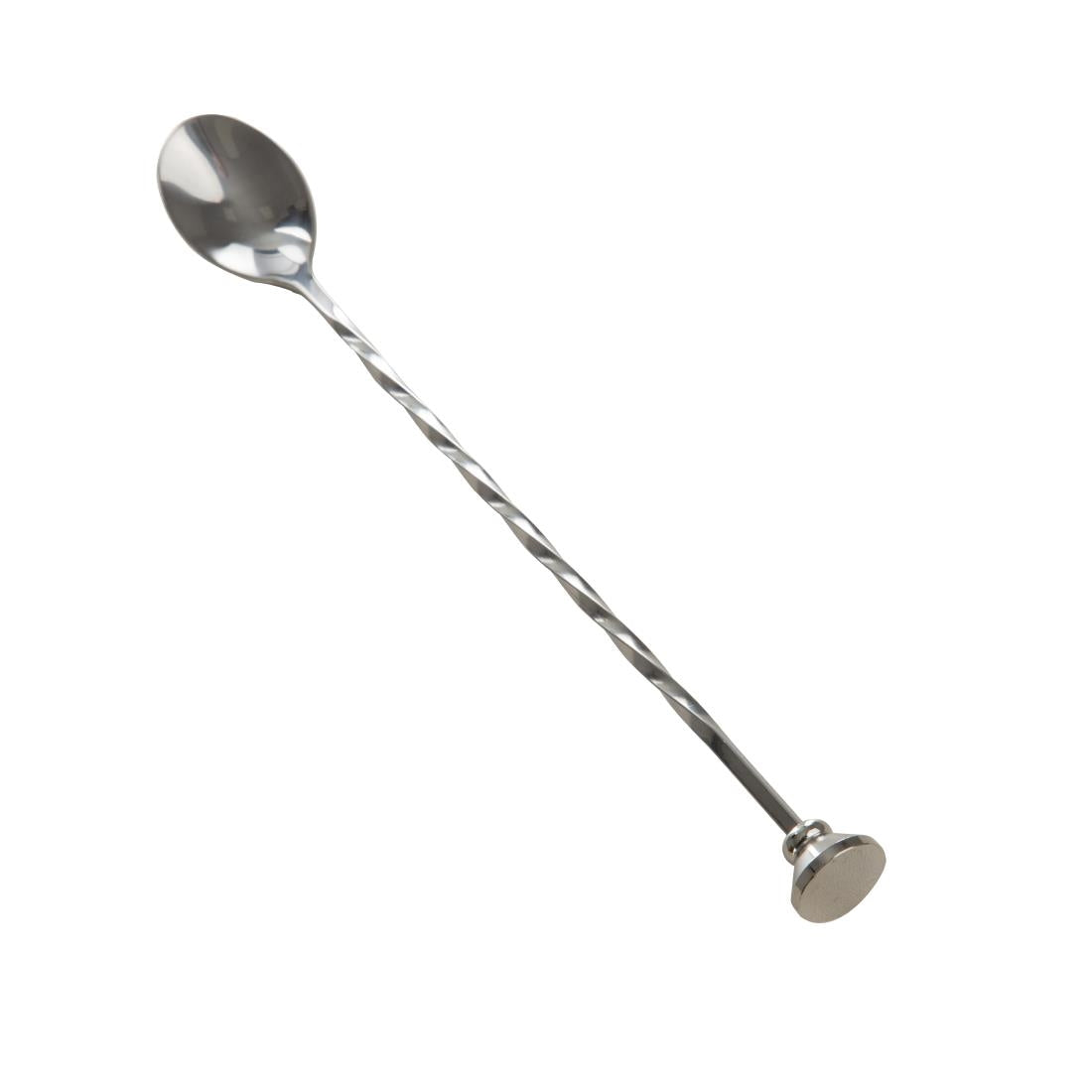 K474 Olympia Twisted Bar Spoon with Disc End