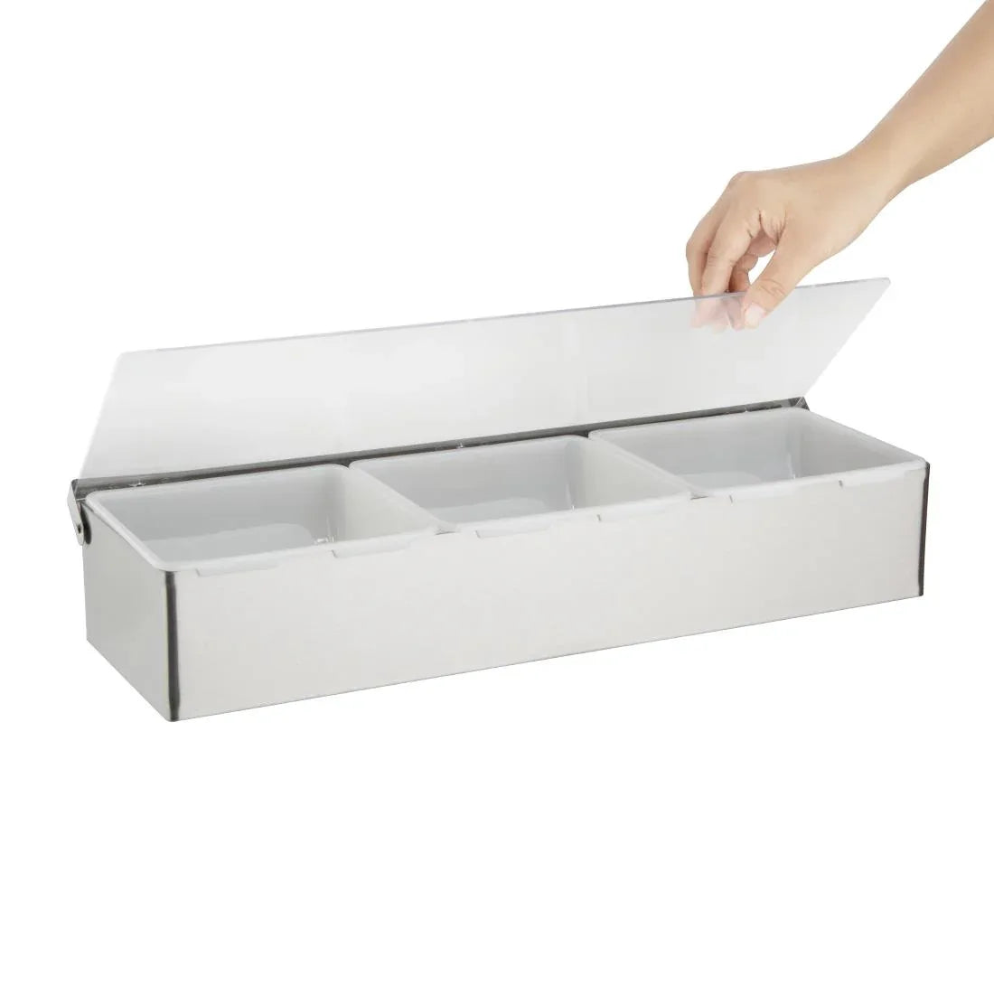 K490 Olympia Condiment Dispenser 3 x 2 Pint - JD Catering Equipment Solutions Ltd