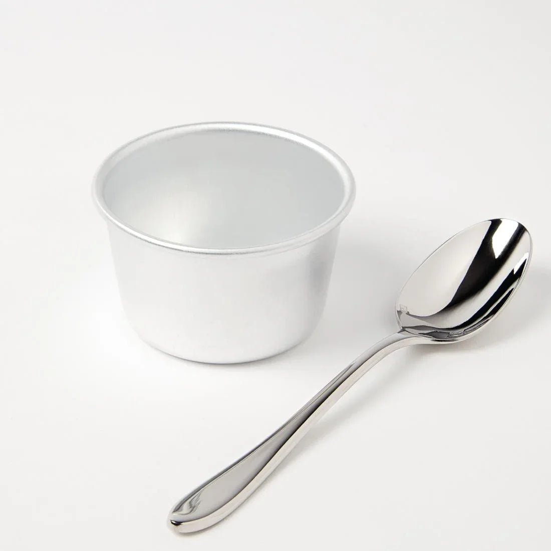K514 Vogue Aluminium Mini Dariole Mould 100ml (Pack of 6) - JD Catering Equipment Solutions Ltd