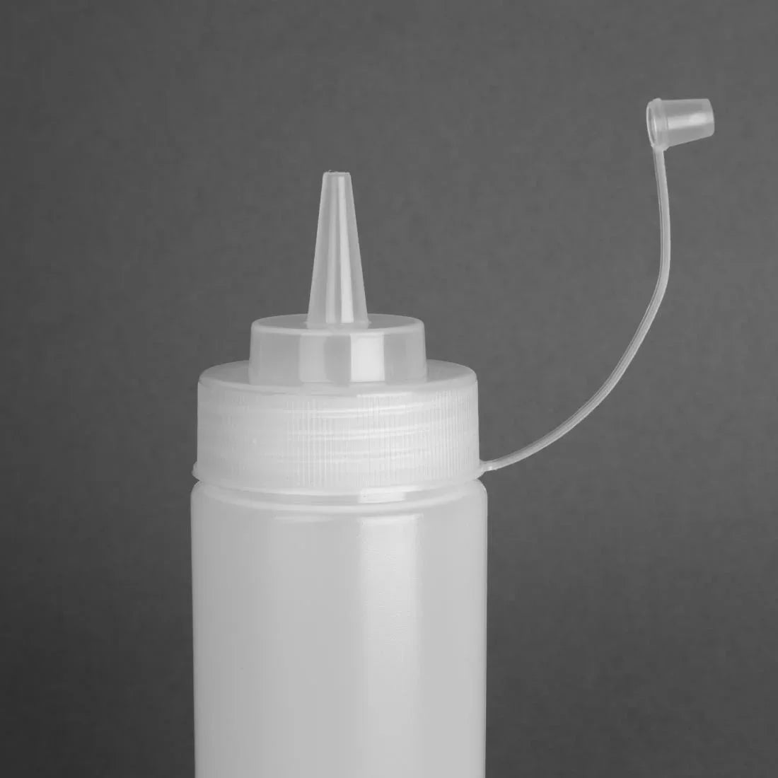 K657 Vogue Clear Squeeze Sauce Bottle 12oz - JD Catering Equipment Solutions Ltd