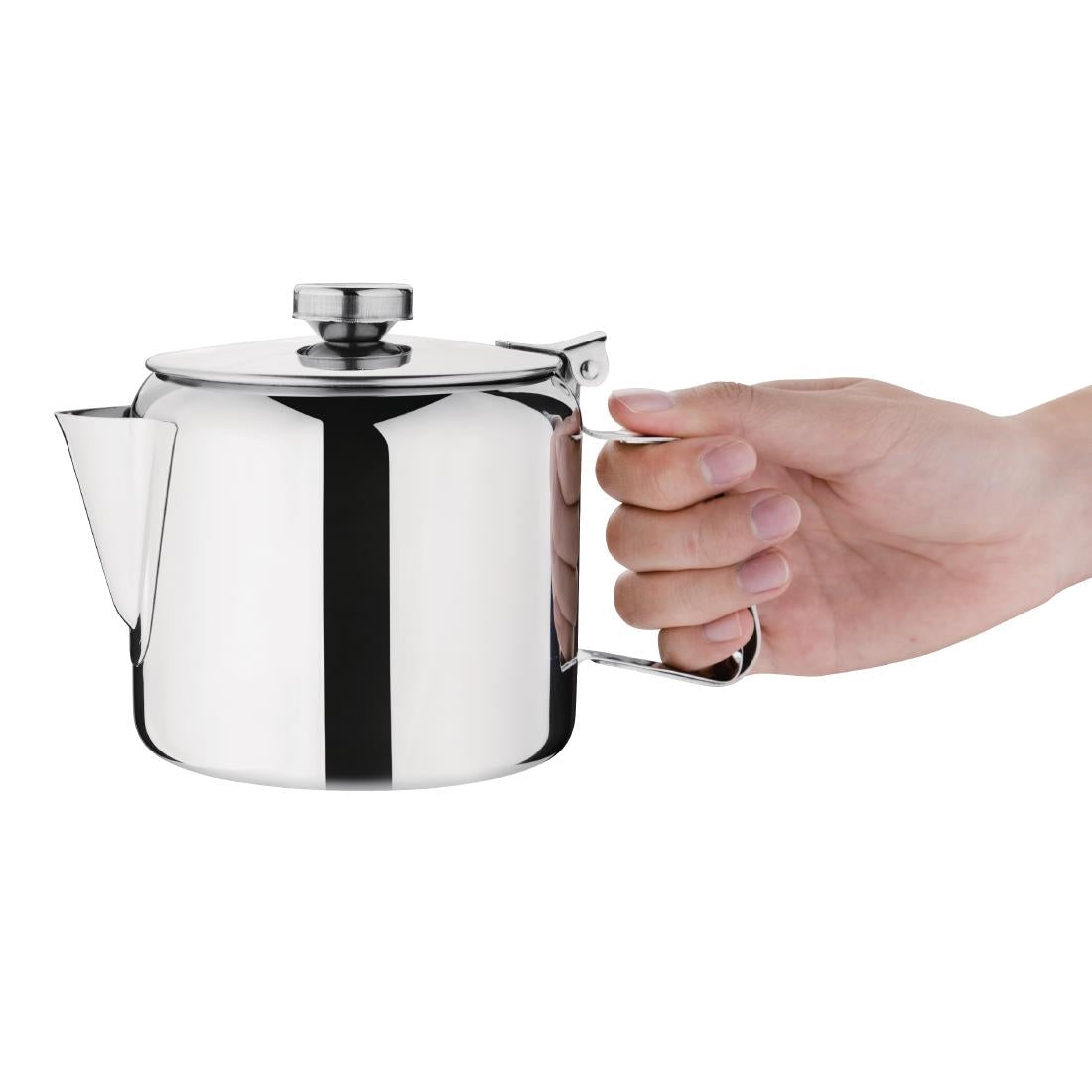 Olympia Concorde Stainless Steel Teapot 850ml