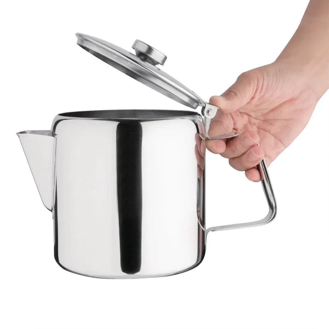 K680 Olympia Concorde Stainless Steel Teapot - JD Catering Equipment Solutions Ltd