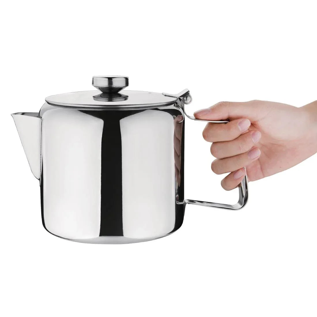 K681 Olympia Concorde Stainless Steel Teapot - JD Catering Equipment Solutions Ltd
