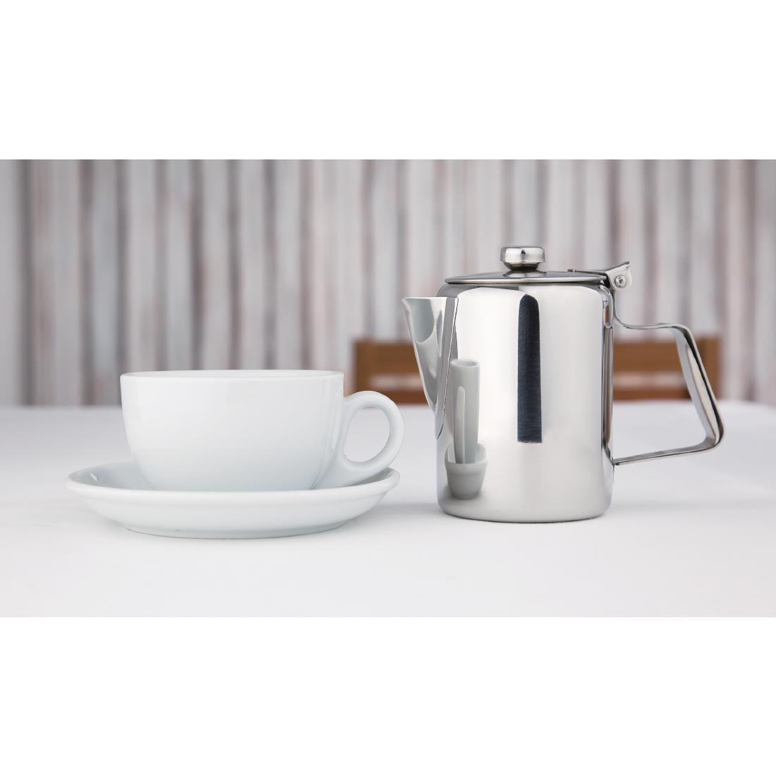 Olympia Concorde Stainless Steel Coffee Pot 455ml