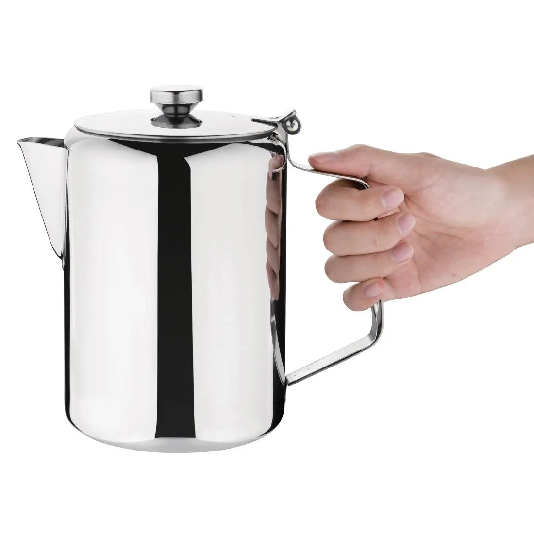 K749 Olympia Concorde Stainless Steel Coffee Pot 1.99Ltr - JD Catering Equipment Solutions Ltd