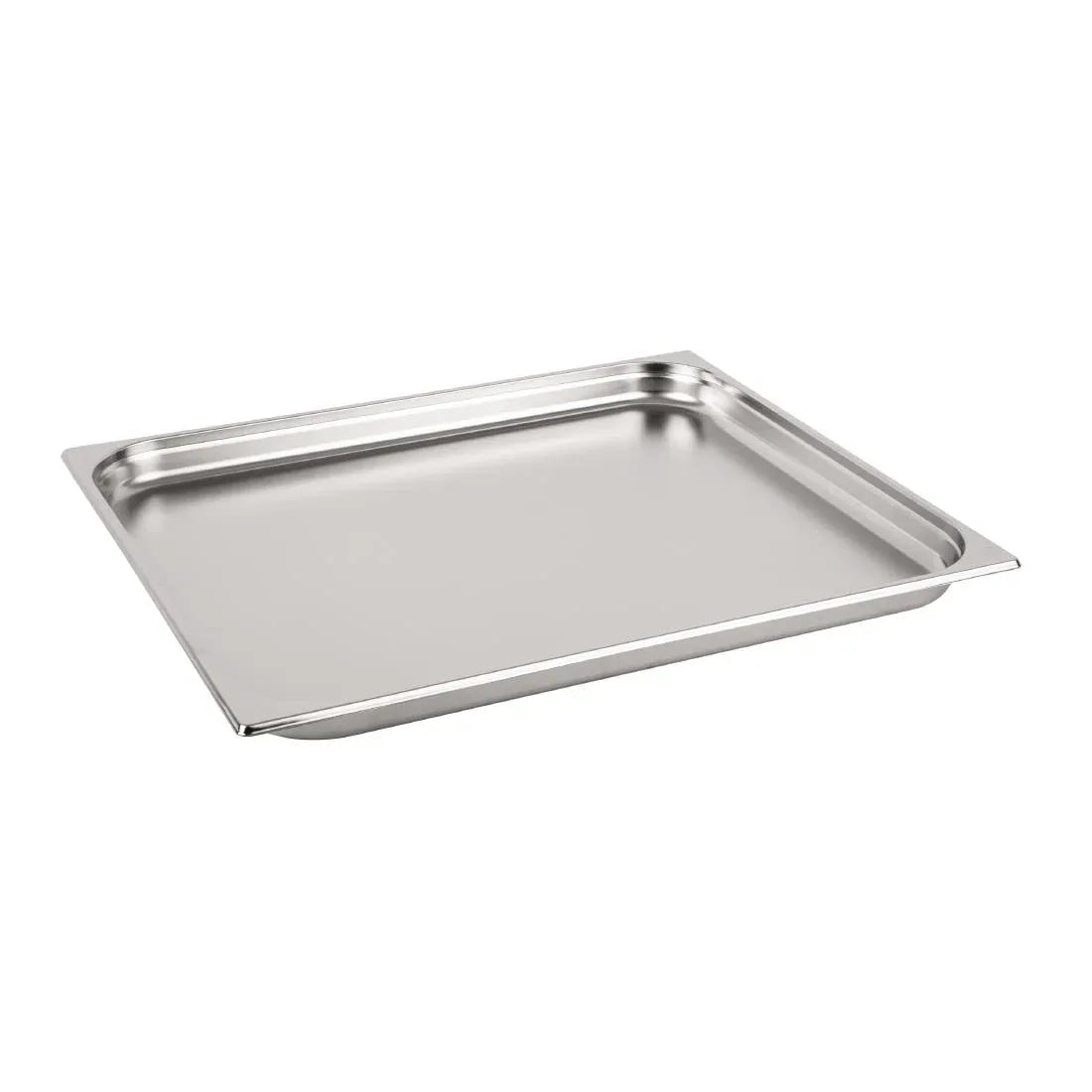 K801 Vogue Stainless Steel 2/1 Gastronorm Pan 40mm - JD Catering Equipment Solutions Ltd