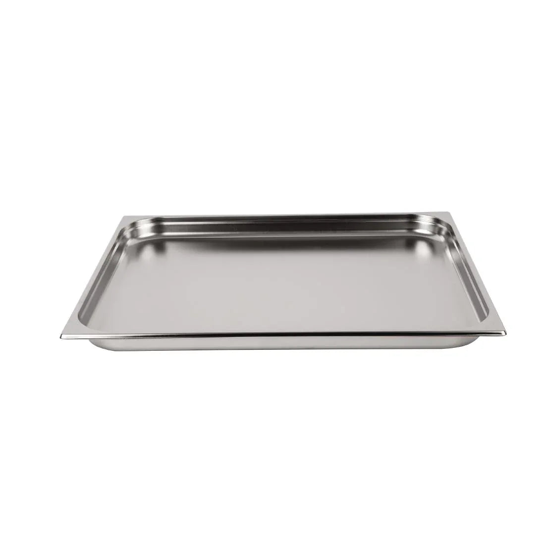 K801 Vogue Stainless Steel 2/1 Gastronorm Pan 40mm - JD Catering Equipment Solutions Ltd