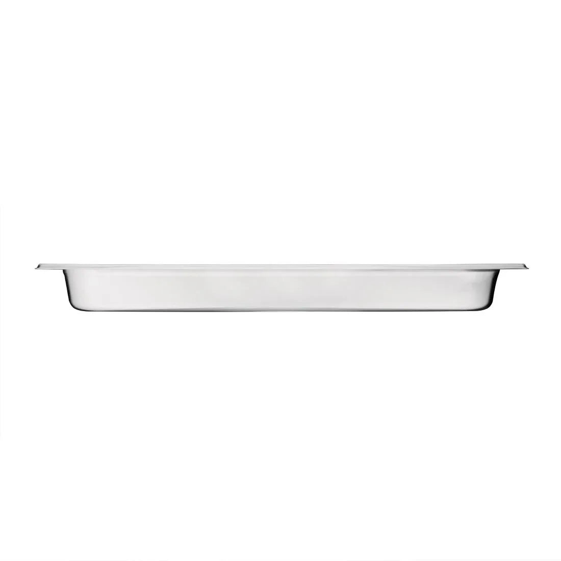 K802 Vogue Stainless Steel 2/1 Gastronorm Pan 65mm - JD Catering Equipment Solutions Ltd