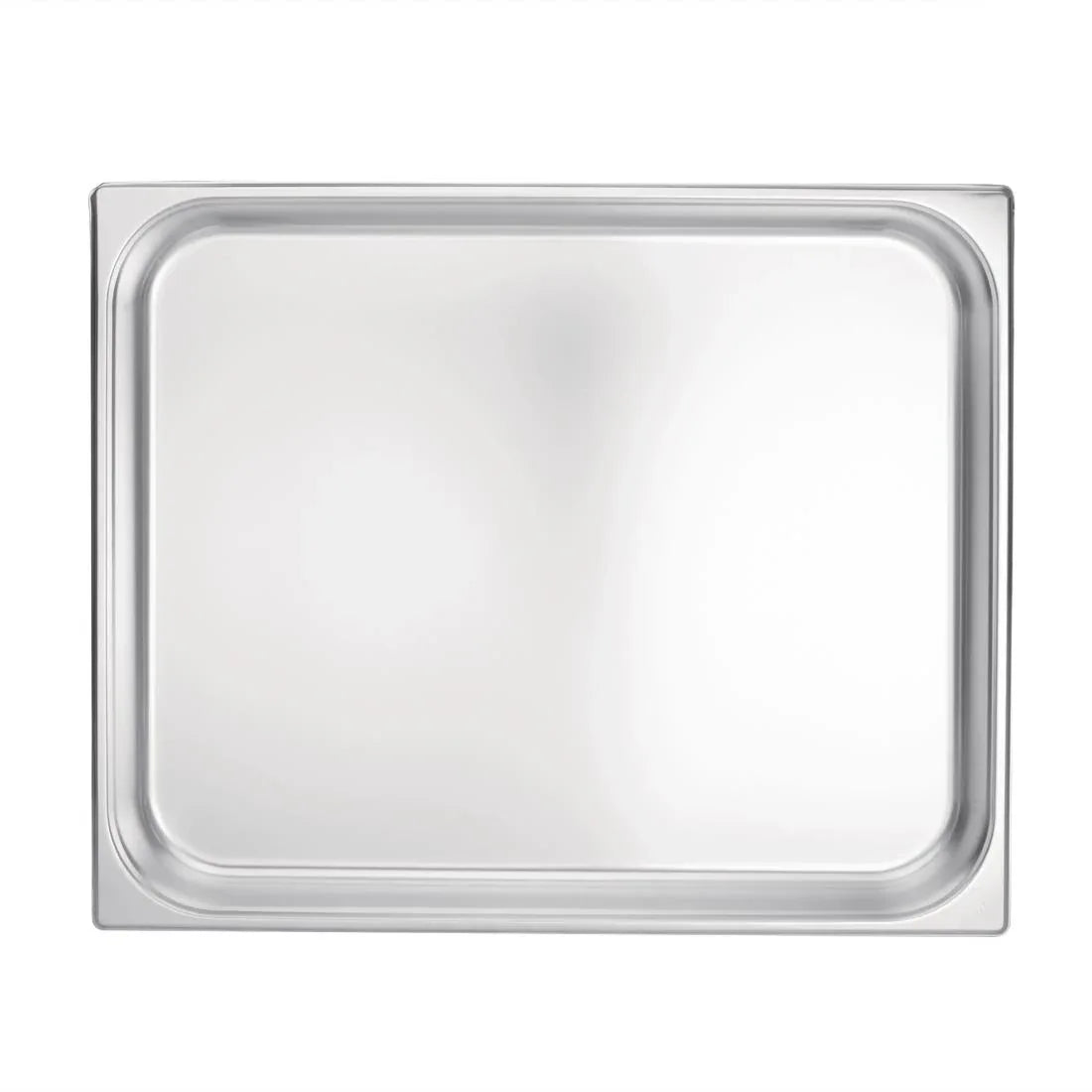 K802 Vogue Stainless Steel 2/1 Gastronorm Pan 65mm - JD Catering Equipment Solutions Ltd