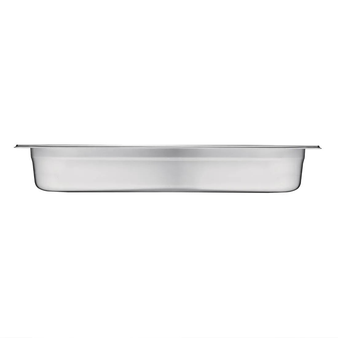 K804 Vogue Stainless Steel 2/1 Gastronorm Pan 100mm - JD Catering Equipment Solutions Ltd