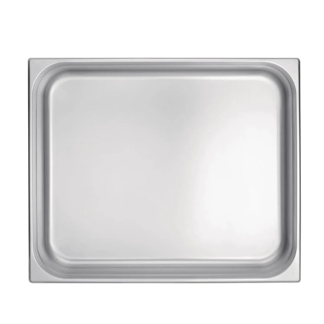 K804 Vogue Stainless Steel 2/1 Gastronorm Pan 100mm - JD Catering Equipment Solutions Ltd