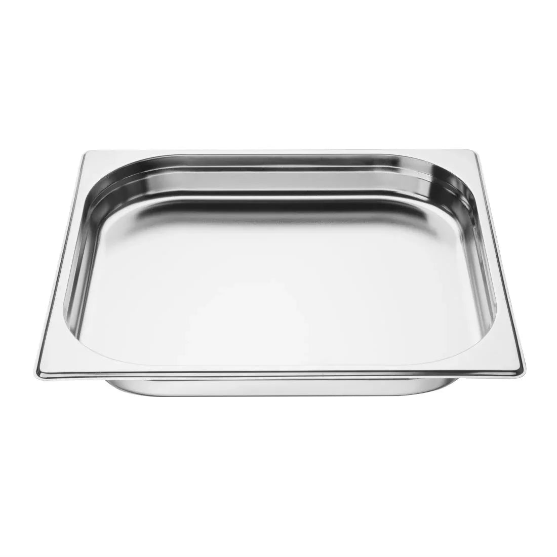 K810 Vogue Stainless Steel 2/3 Gastronorm Pan 40mm - JD Catering Equipment Solutions Ltd