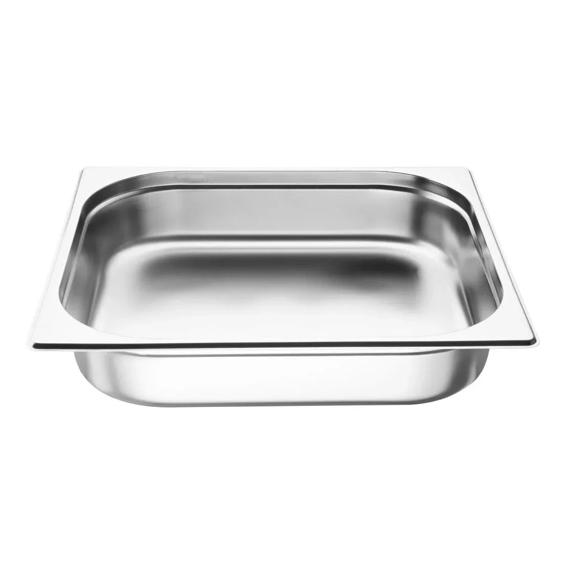 K811 Vogue Stainless Steel 2/3 Gastronorm Pan 65mm - JD Catering Equipment Solutions Ltd