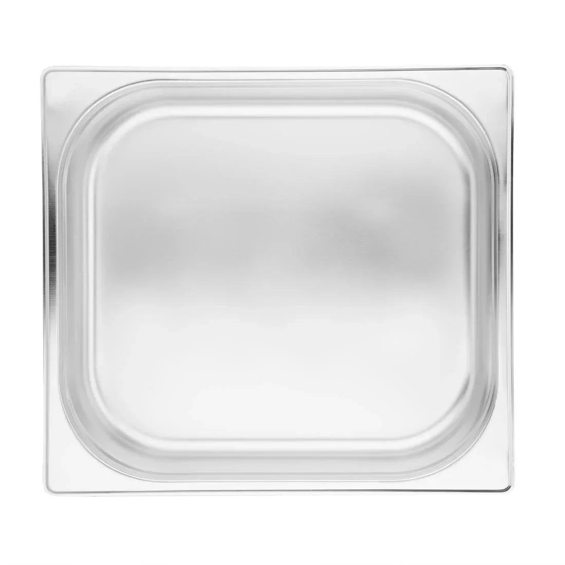 K811 Vogue Stainless Steel 2/3 Gastronorm Pan 65mm - JD Catering Equipment Solutions Ltd