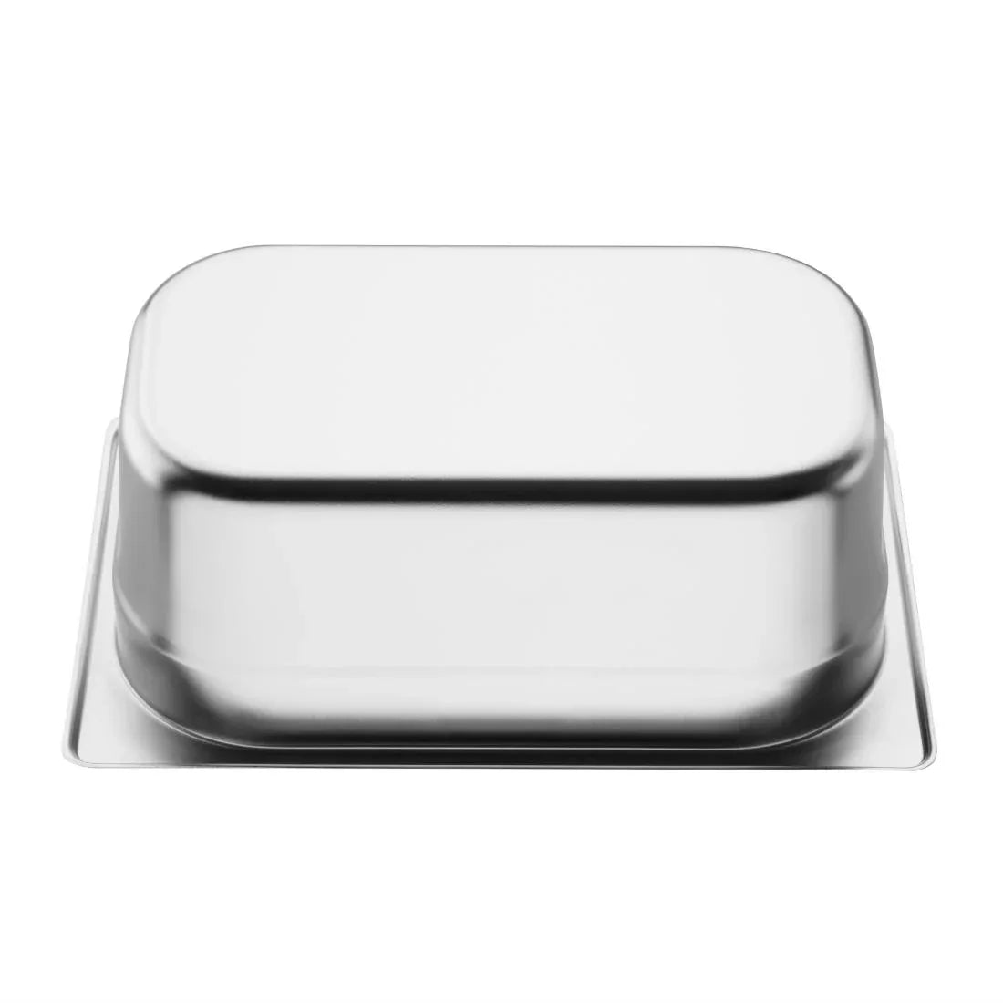 K819 Vogue Stainless Steel 1/4 Gastronorm Pan 100mm - JD Catering Equipment Solutions Ltd