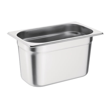 K820 Vogue Stainless Steel 1/4 Gastronorm Pan 150mm